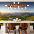 Austrian Sunrise Mural Wallpaper - room preview 05