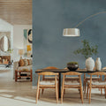 Soft Fog, Ocean Blue Mural Wallpaper - room preview 05