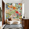 Forte Florals I Mural Wallpaper - room preview 05