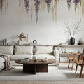 Wisteria and Field Grasses Mural Wallpaper - room preview 05
