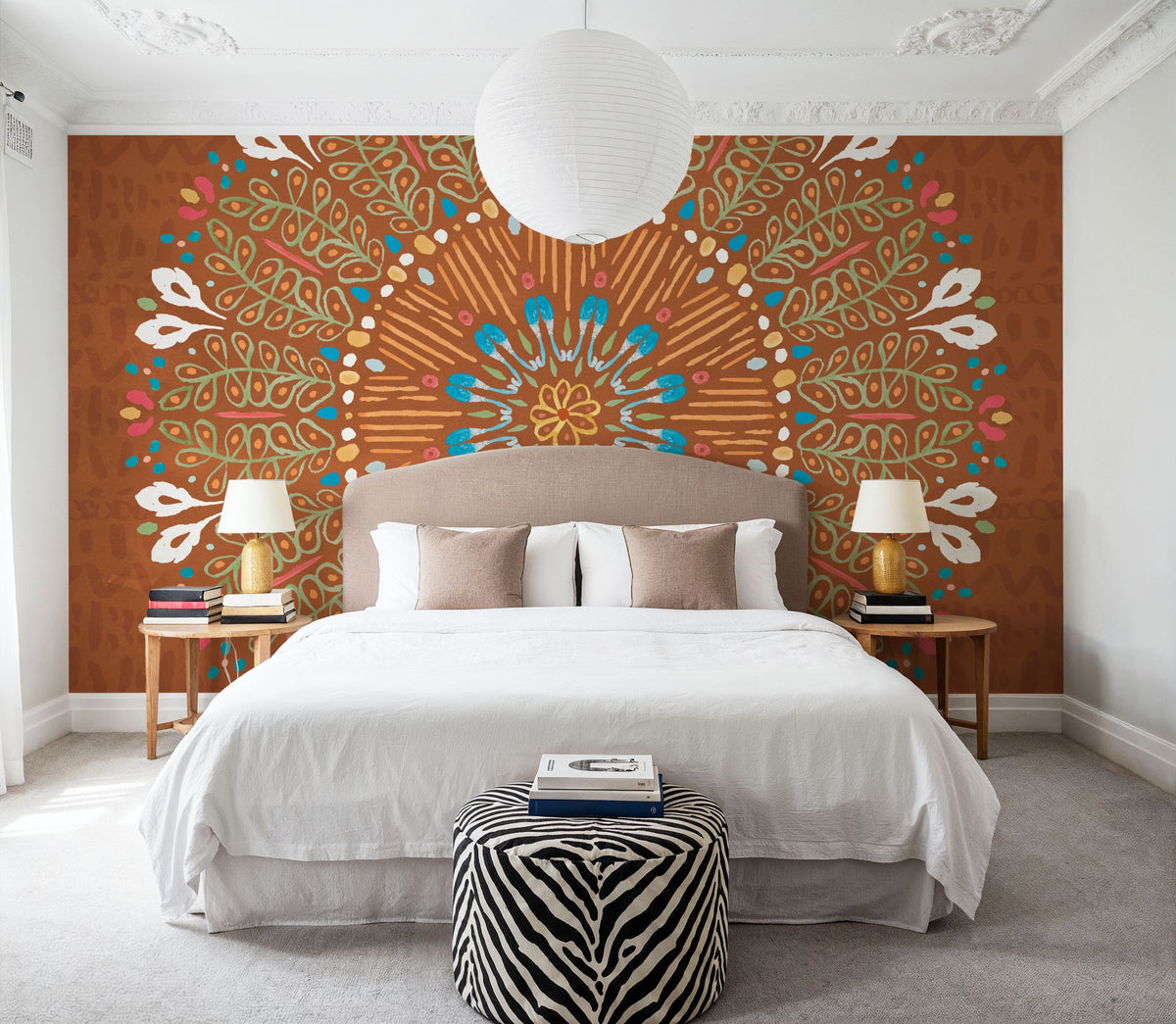 Harvest Whimsy XI Color Mural Wallpaper - room preview 05