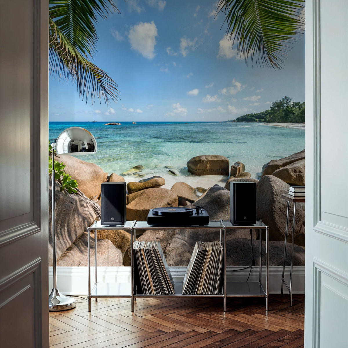 Beach Escape Mural Wallpaper - room preview 05