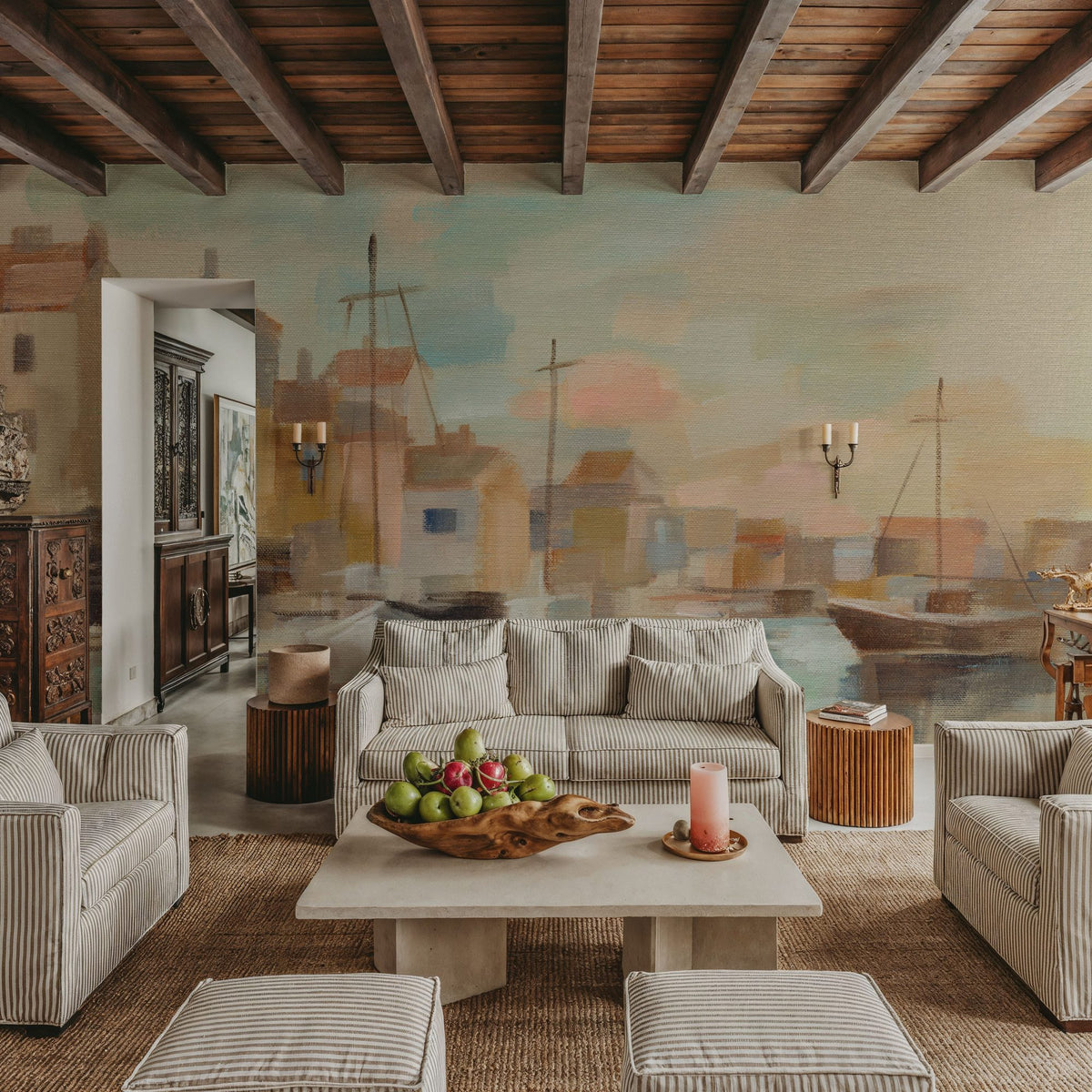 Murano Sunrise Mural Wallpaper - room preview 05