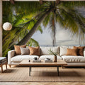 Island Serenity Mural Wallpaper - Warm Tone - room preview 05