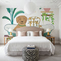 Urban Jungle Bath IV Pet Mural Wallpaper - room preview 05