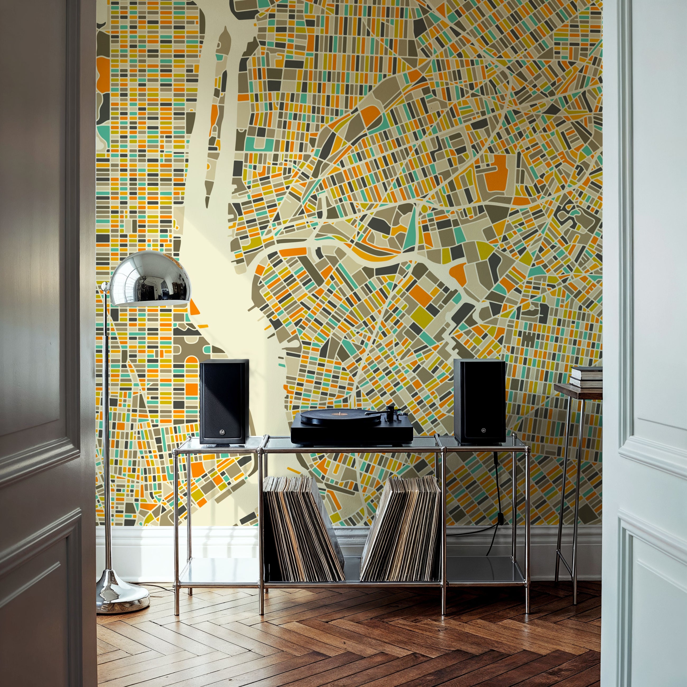 Modern New York Mural Wallpaper