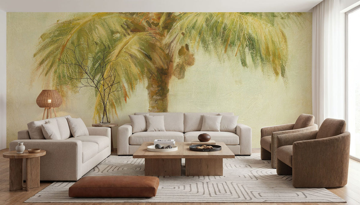 Mirage Palm II Mural Wallpaper - room preview 05