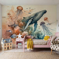 Ocean Whispers Mural Wallpaper - room preview 05
