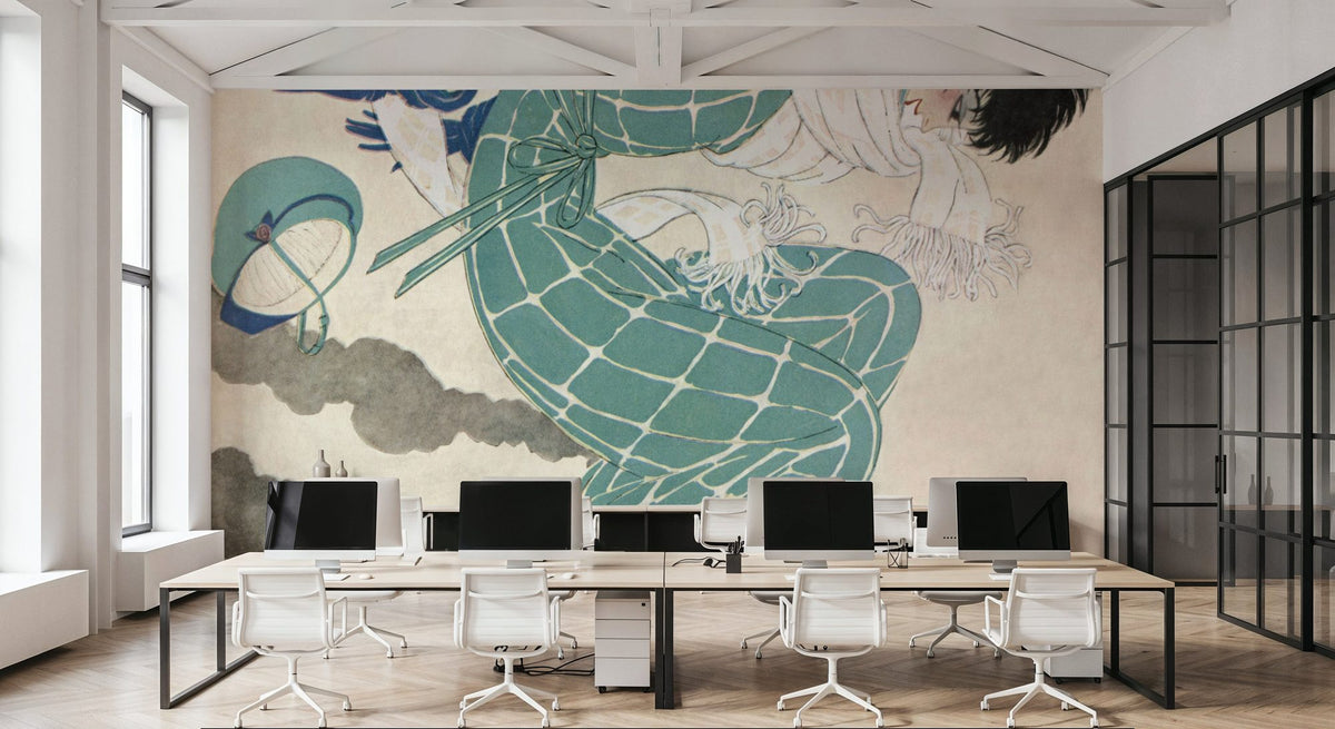Vintage Fashion Cover XII Mural Wallpaper - room preview 05