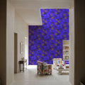 Peony Passion, Ultramarine Mural Wallpaper - room preview 05