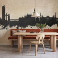 Sevilla Skyline Concrete Mural Wallpaper - room preview 05