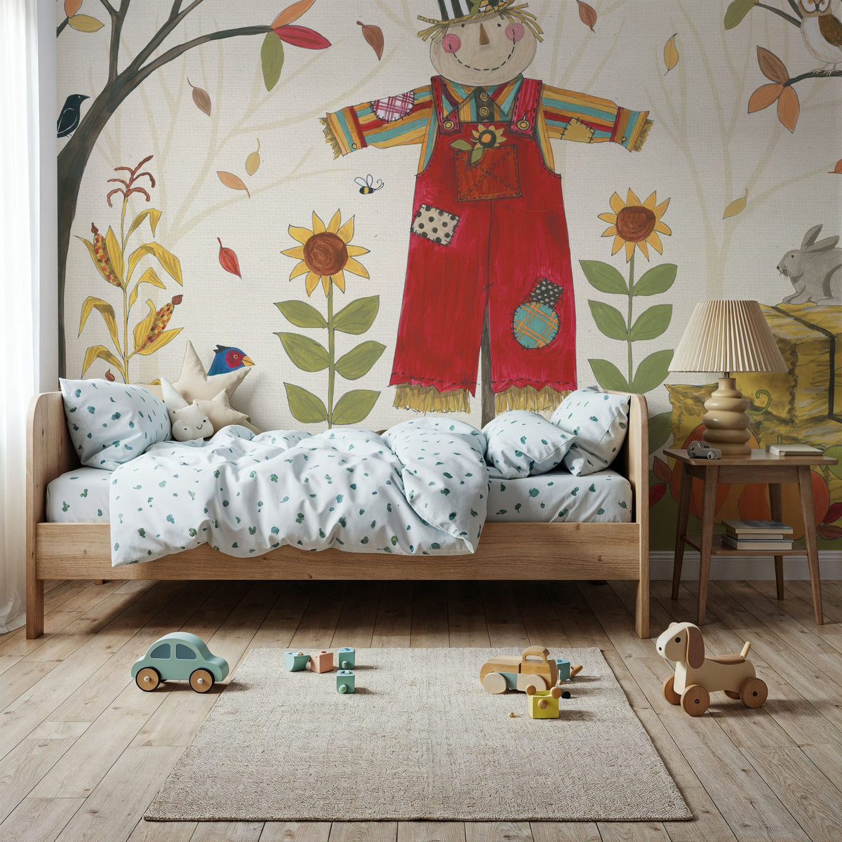 Woodland Harvest I Mural Wallpaper - room preview 05