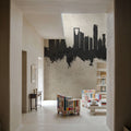 Riyadh Saudi Arabia Skyline Concrete Mural Wallpaper - room preview 05