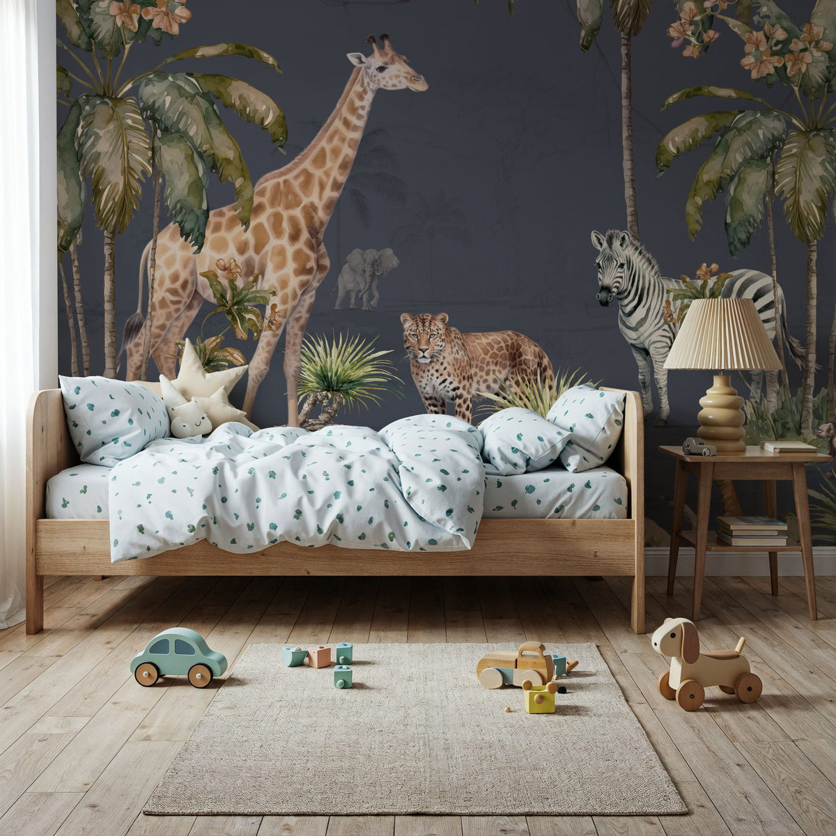 Dwellpaper Whimsical Wildlife Pidgeon Mural Wallpaper image 5