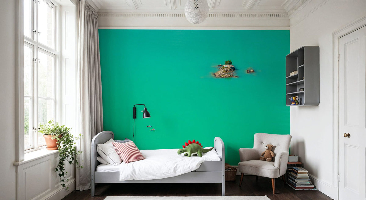 Day At the Lake Mural Wallpaper - room preview 05