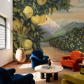 Greetings From Grapefruits Mural Wallpaper - room preview 05