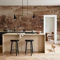 Circular Horizon Mural Wallpaper - room preview 05