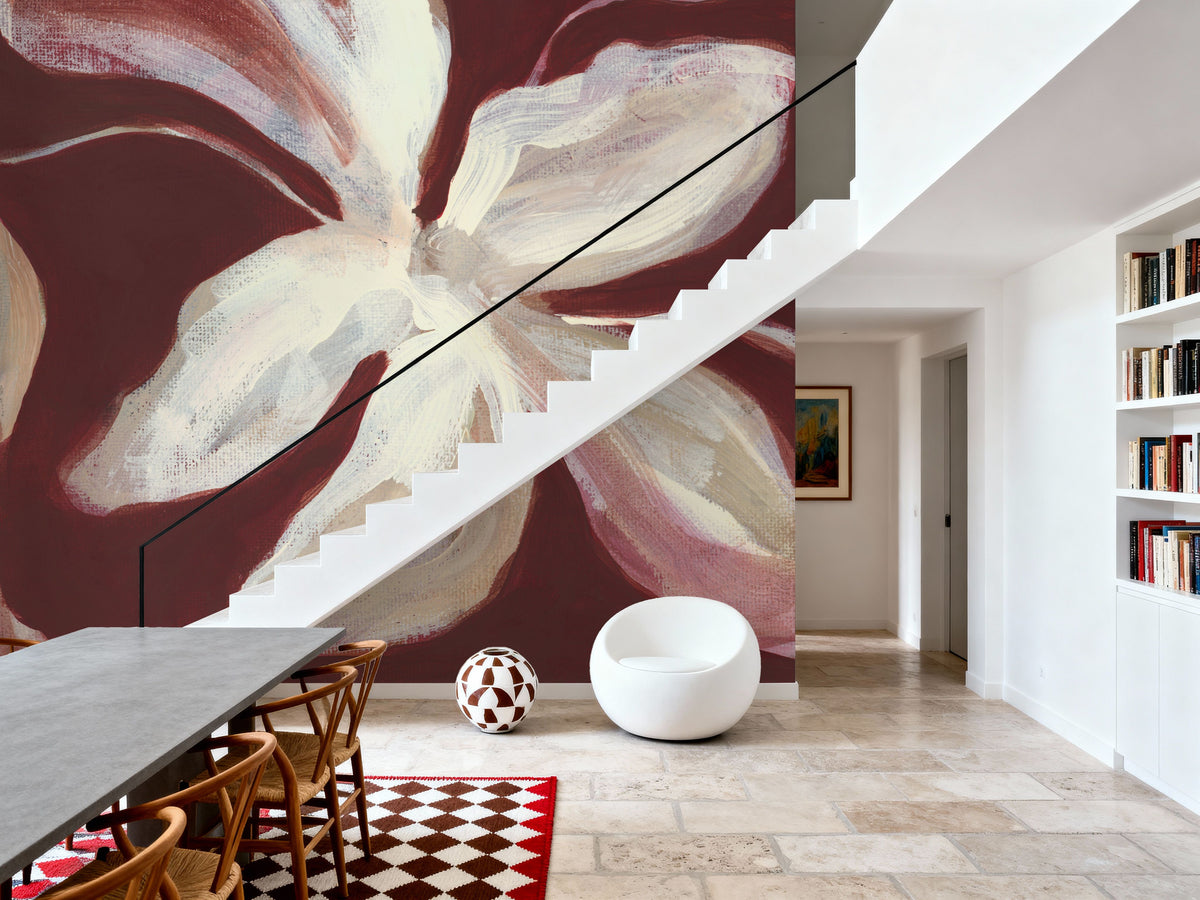 Fleural Spice I Mural Wallpaper - room preview 05