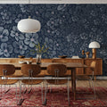 Hydrangea Heart Mural Wallpaper - room preview 05