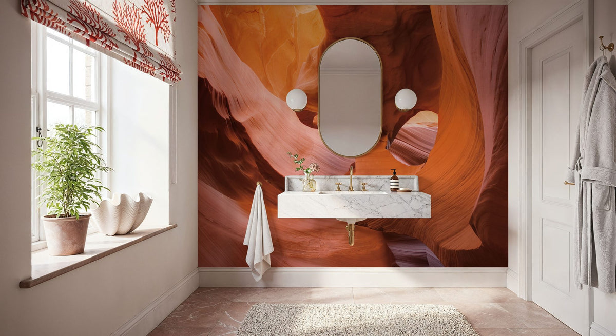 Lower Antelope Canyon II Mural Wallpaper - room preview 05