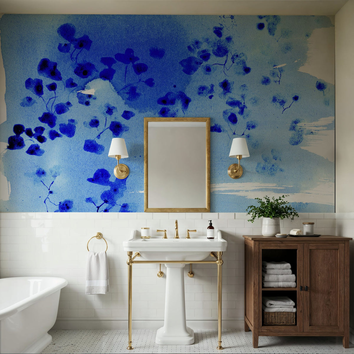 Singing Cloud, Sky Mural Wallpaper - room preview 05