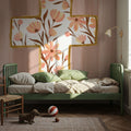 Floral Cross IV Mural Wallpaper - room preview 05