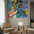 Running in Circles Mural Wallpaper - room preview 05