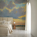 Twilight Reflections Mural Wallpaper - Neutral Tone - room preview 05