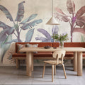 Leaves X-Ray Mural Wallpaper - room preview 05