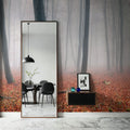 Red Autumn Leaves Mural Wallpaper - room preview 05