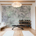 Orchids on Water Mural Wallpaper - Edition 4 - room preview 05
