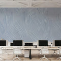 Stylized Brush Strokes, Sky Mural Wallpaper - room preview 05