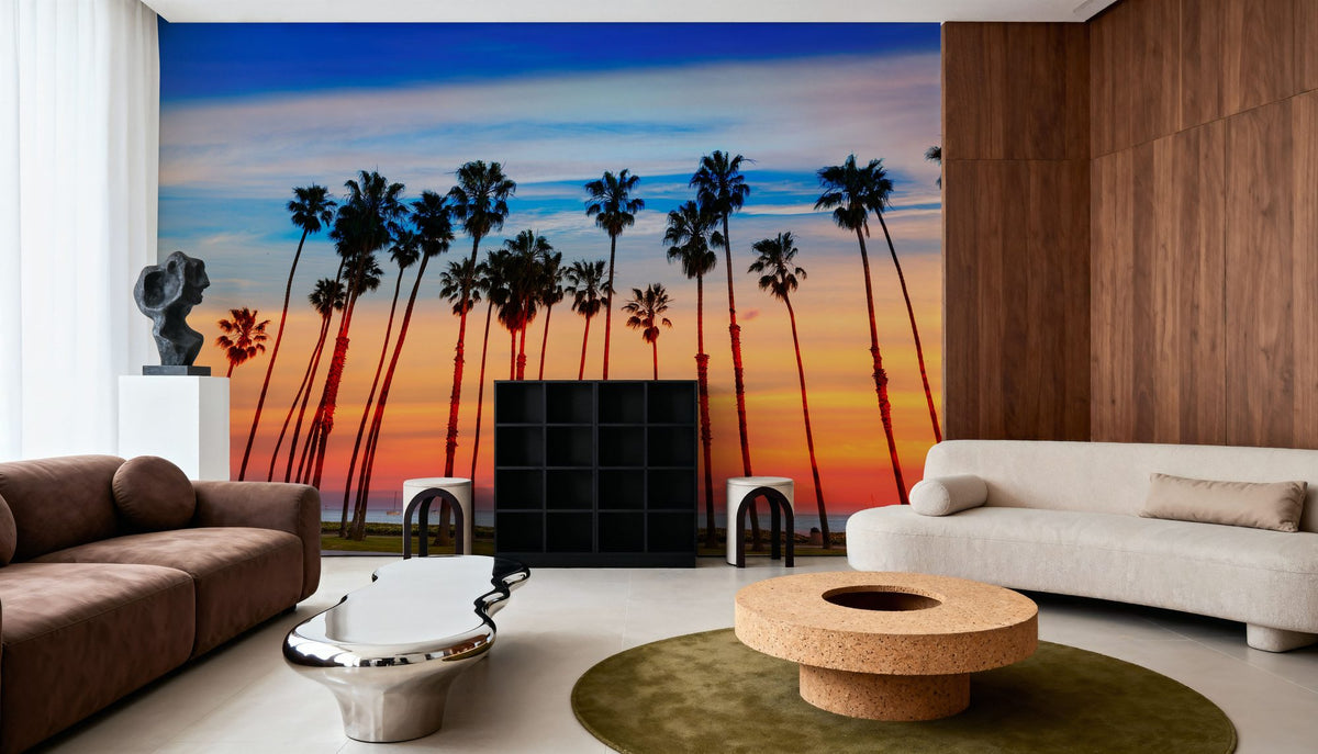 Santa Barbara Sunset I Mural Wallpaper - room preview 05