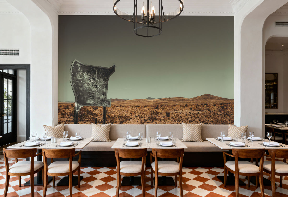 Welcome I Mural Wallpaper - room preview 05