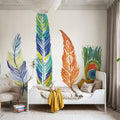 Rainbow Feathers III Mural Wallpaper - room preview 05