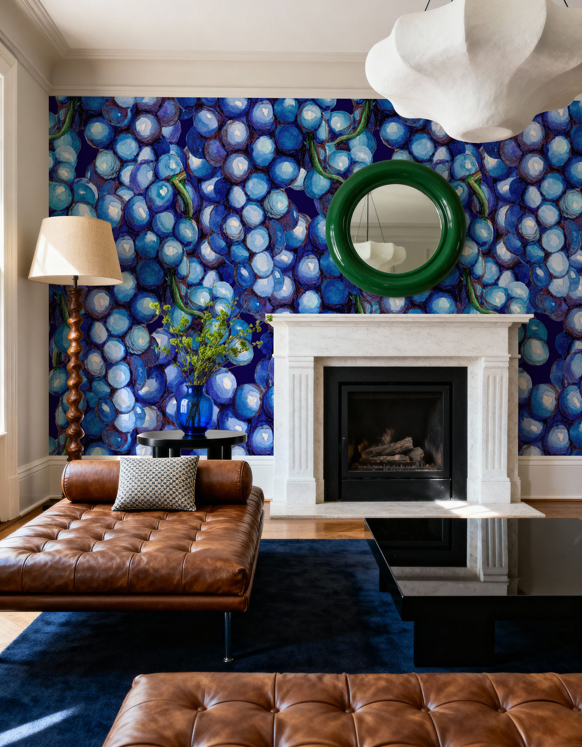 Lustrous Vineyard Mural Wallpaper - room preview 05