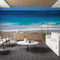 Serene Shoreline Mural Wallpaper - room preview 05