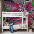 Festive Floral Mural Wallpaper - room preview 05