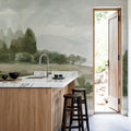 Path to the Mountain Mural Wallpaper - room preview 05