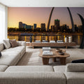 Twilight Arch Mural Wallpaper - room preview 05