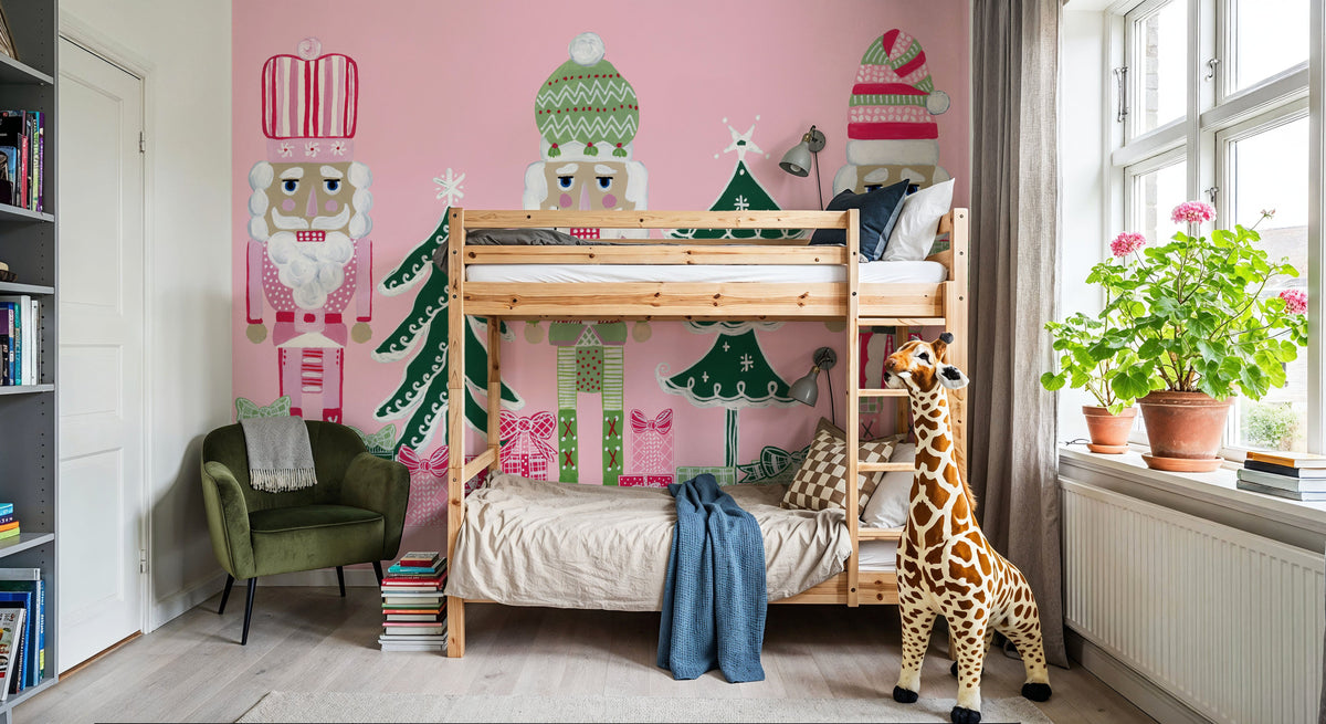 Dreamland Nutcrackers I Mural Wallpaper - room preview 05