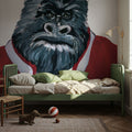 Letterman Gorilla Mural Wallpaper - room preview 05
