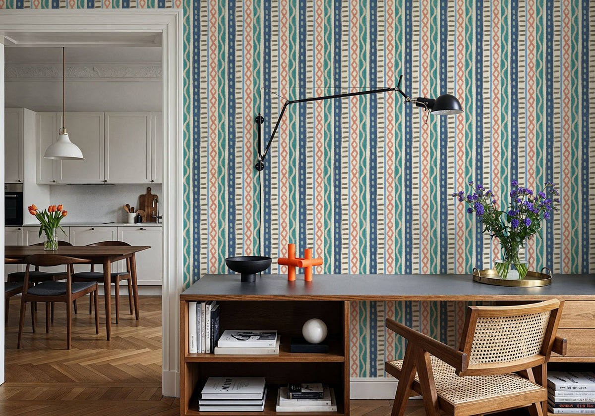 Coastal Vibrations Mural Wallpaper - room preview 05