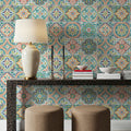 Tiles in Color Mural Wallpaper - room preview 05