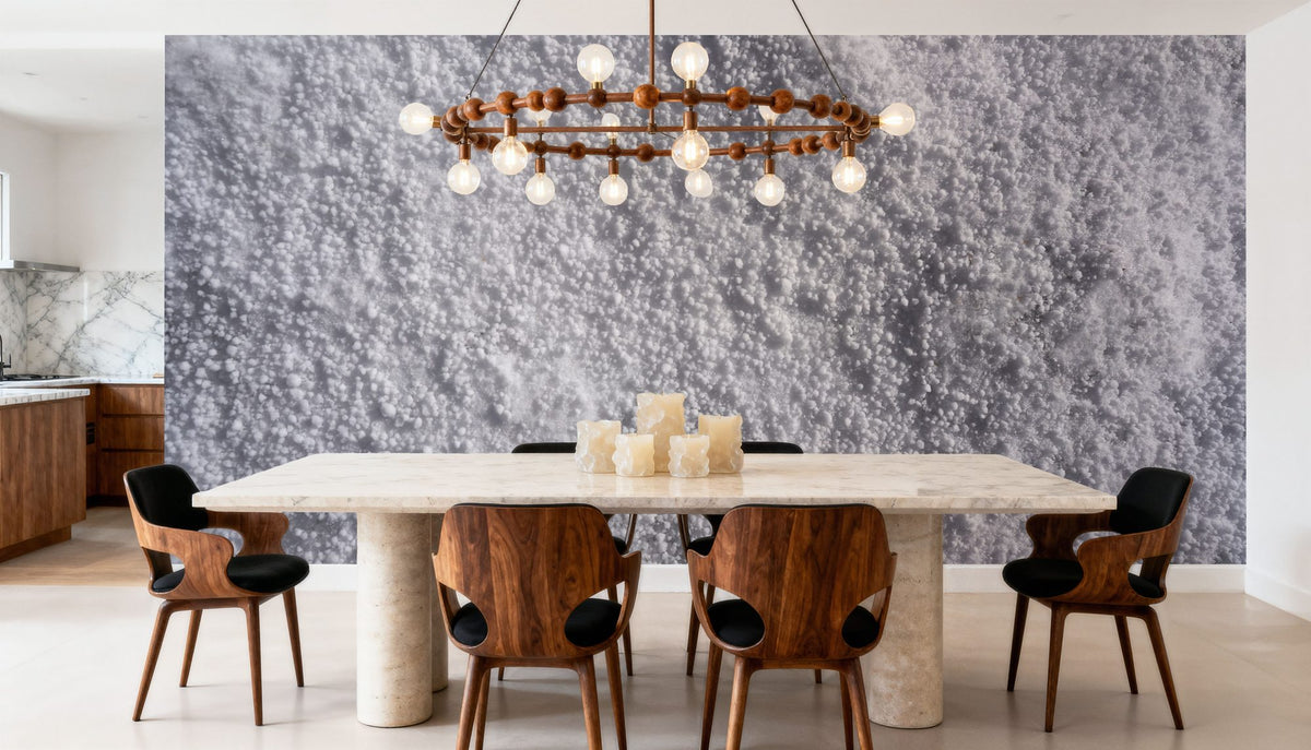 Snow Pearls Mural Wallpaper - room preview 05