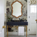 The Tenderness of Orchids, Sage Mural Wallpaper - room preview 05