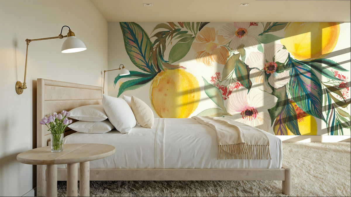 Citrus Summer I Mural Wallpaper - room preview 05