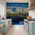 Mt. Nestor, and Goat Mountain Mural Wallpaper - room preview 05