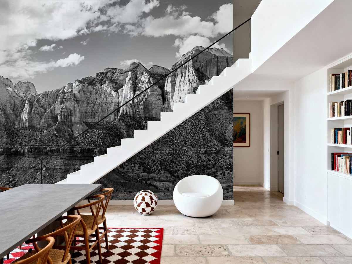 Zion Canyon Ridge Mural Wallpaper - room preview 05