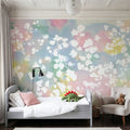 Enigma Leaves Mural Wallpaper - room preview 05